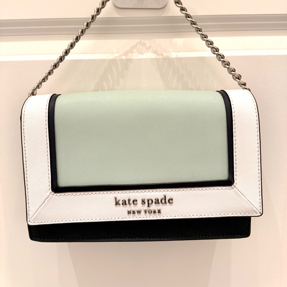Kate Spade Colorblock Saffiano Leather Shoulder & Crossbody Bag